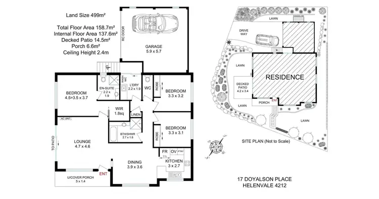 Floorplan of Homely house listing, 17 Doyalson Place, Helensvale QLD 4212