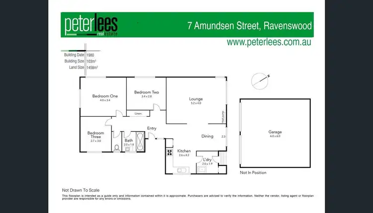 Floorplan of Homely house listing, 7 Amundsen Street, Ravenswood TAS 7250