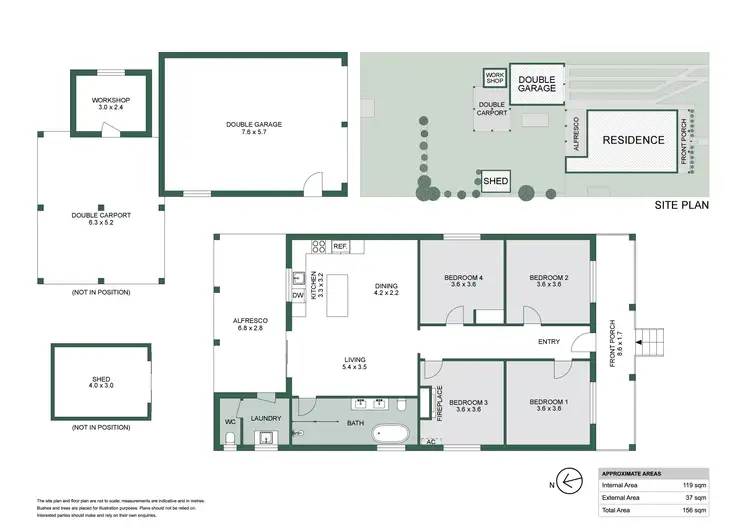 Floorplan of Homely house listing, 44 Congewai Street, Aberdare NSW 2325