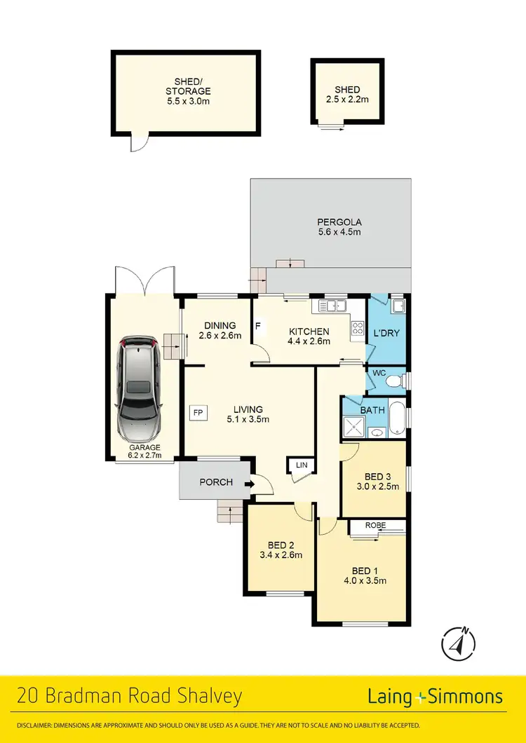 Floorplan of Homely house listing, 20 Bradman Road, Shalvey NSW 2770