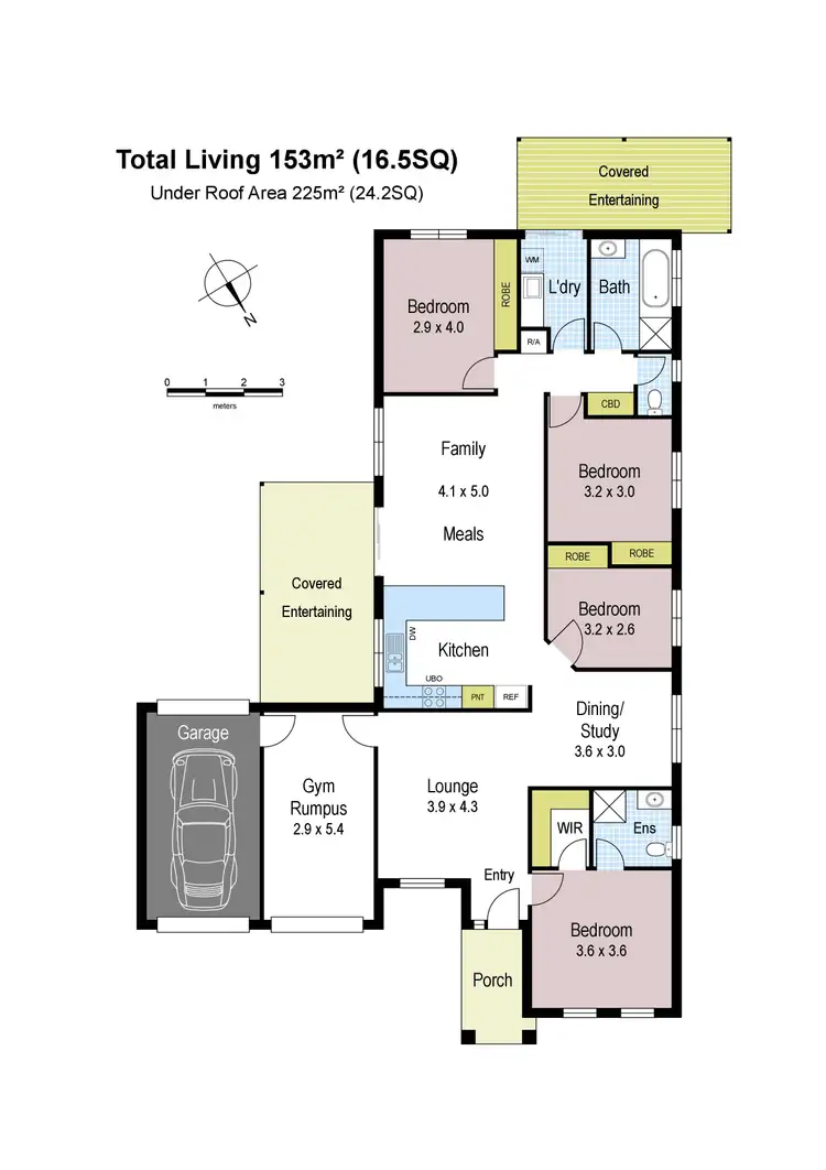 Floorplan of Homely house listing, 15 Springwater Drive, Drouin VIC 3818