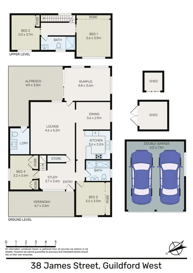 Floorplan of Homely house listing, 38 James Street, Guildford NSW 2161