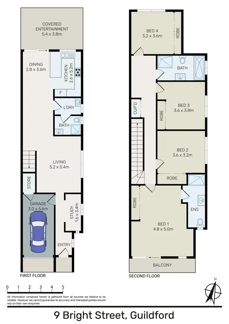 Floorplan of Homely house listing, 9 Bright Street, Guildford NSW 2161