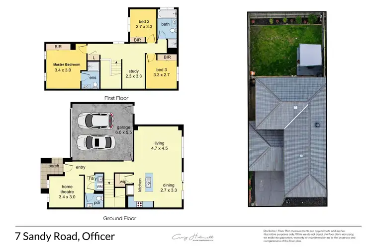 Floorplan of Homely house listing, 7 Sandy Road, Officer VIC 3809