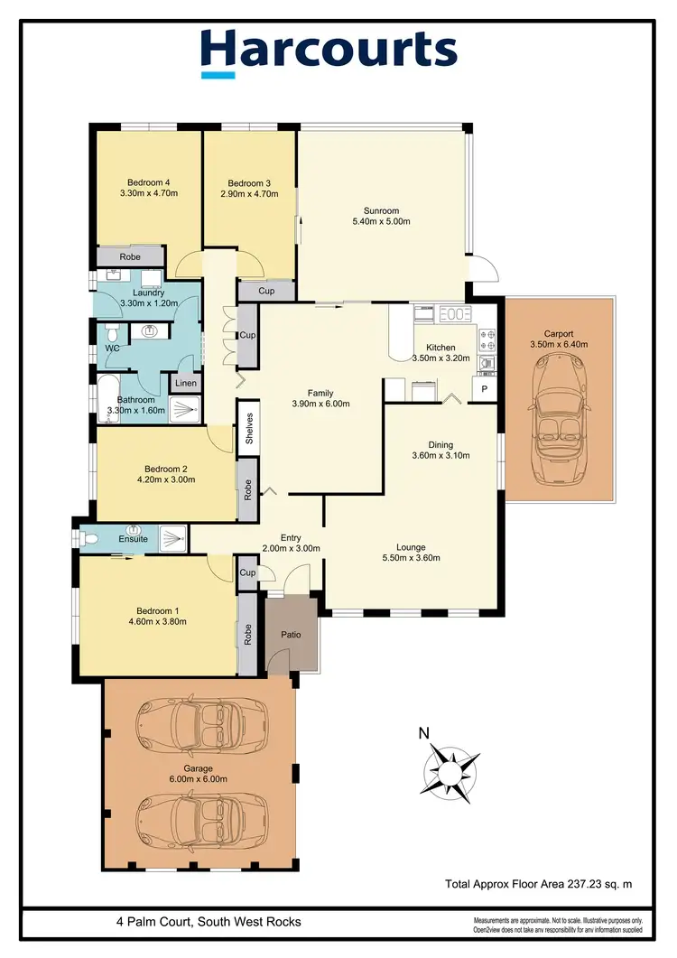 Floorplan of Homely house listing, 11 Rudder Street, South West Rocks NSW 2431