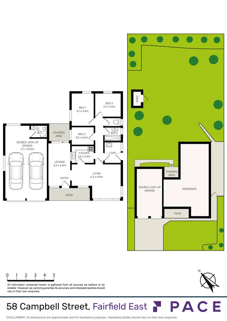Floorplan of Homely house listing, 58 Campbell Street, Fairfield East NSW 2165