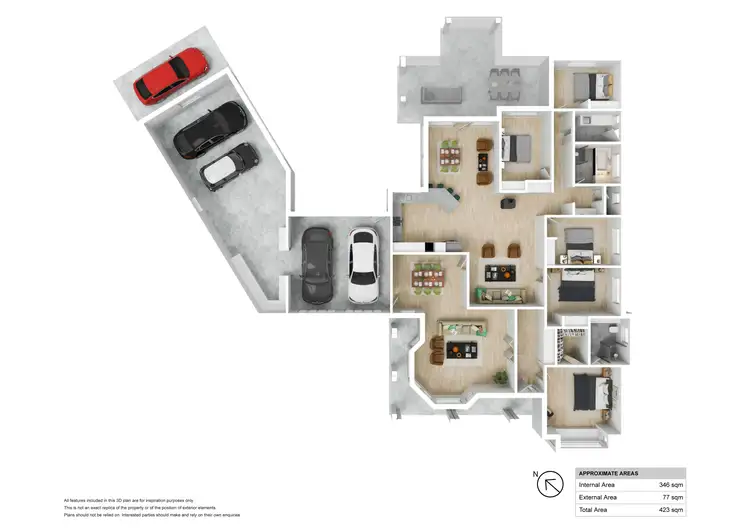 Floorplan of Homely house listing, 5 Excalibur Parade, Valentine NSW 2280