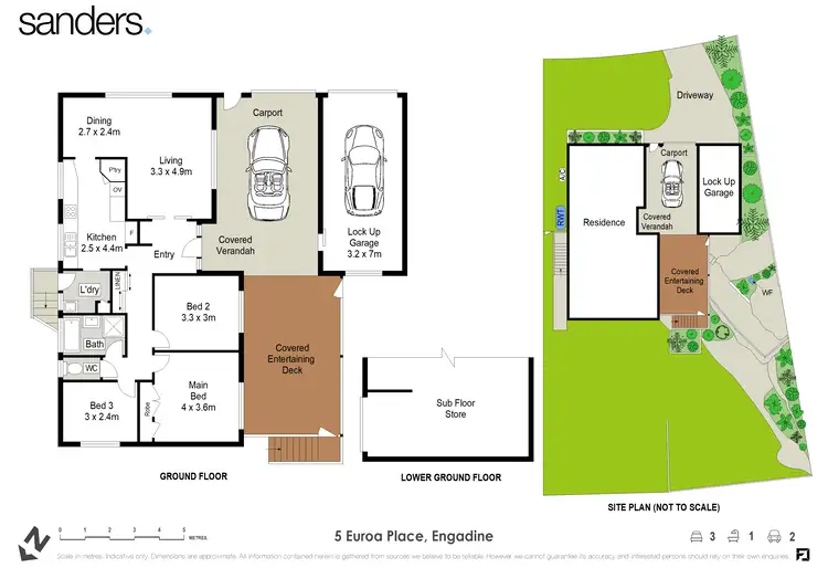 Floorplan of Homely house listing, 5 Euroa Place, Engadine NSW 2233