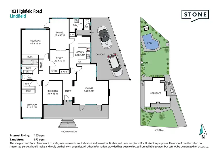 Floorplan of Homely house listing, 103 Highfield Road, Lindfield NSW 2070