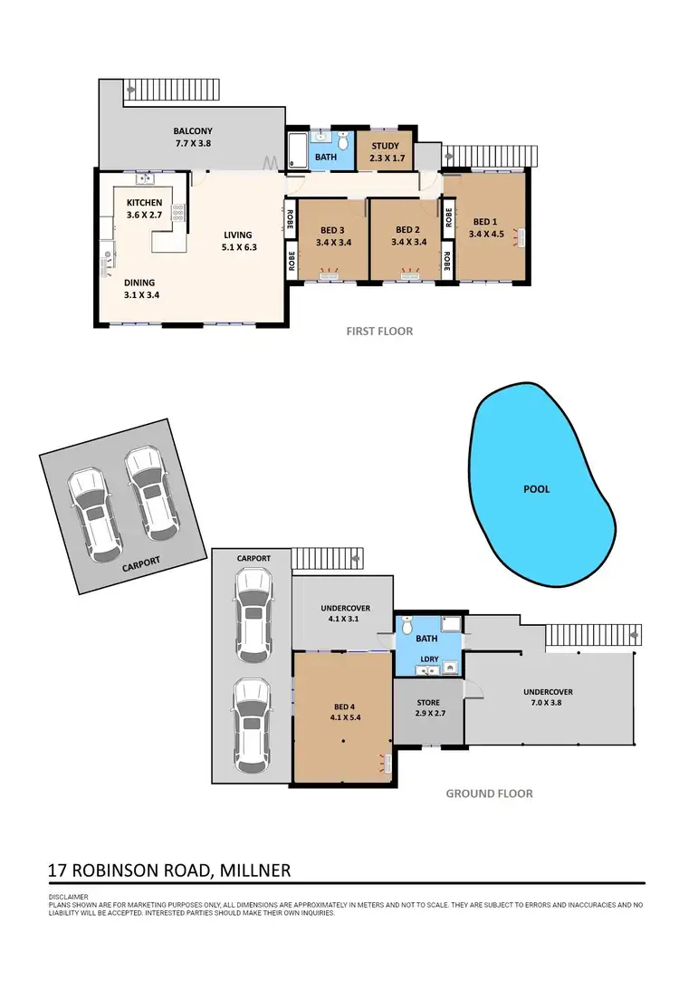 Floorplan of Homely house listing, 17 Robinson Road, Millner NT 810