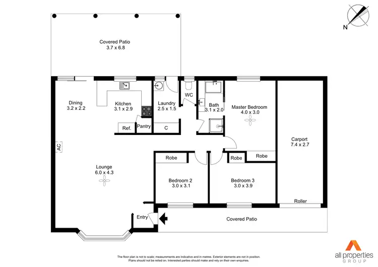 Floorplan of Homely house listing, 21 Macquarie Street, Boronia Heights QLD 4124