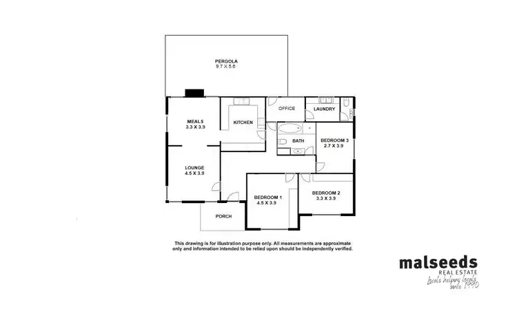 Floorplan of Homely house listing, 15 Agnes Street, Mount Gambier SA 5290