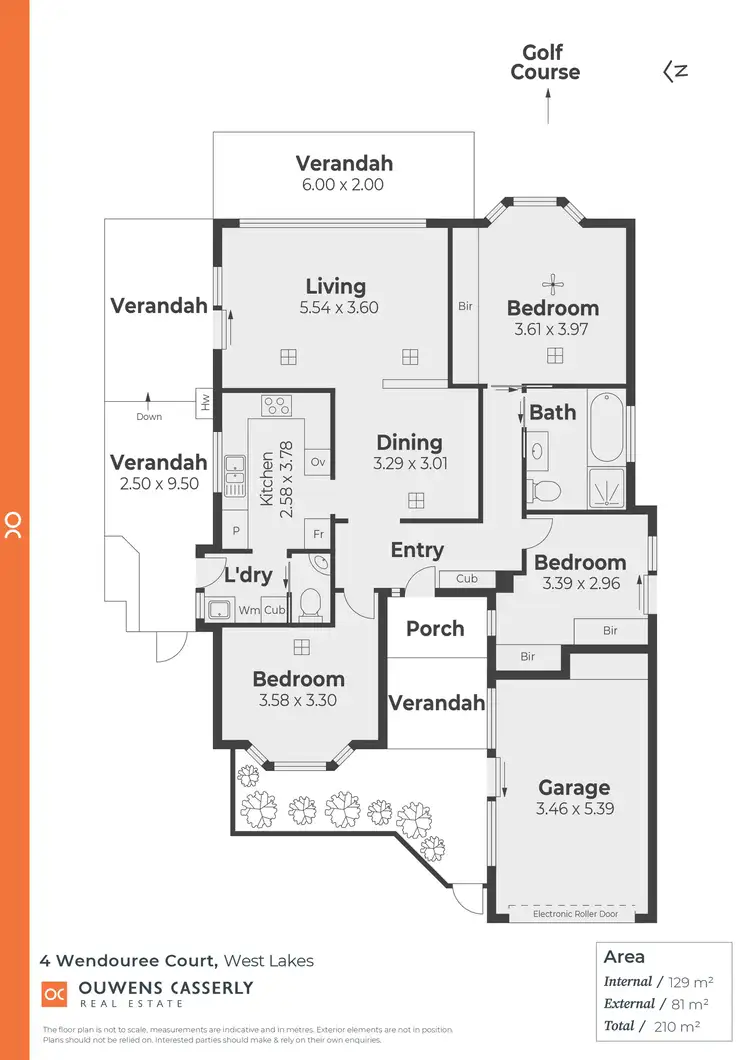Floorplan of Homely house listing, 4 Wendouree Court, West Lakes SA 5021