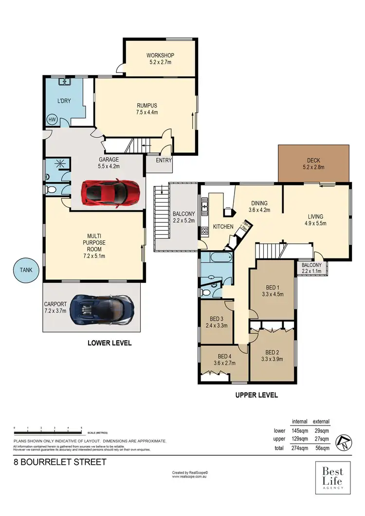 Floorplan of Homely house listing, 8 Bourrelet Street, Tarragindi QLD 4121