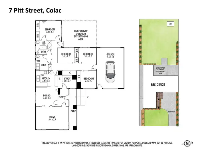 Floorplan of Homely house listing, 7 Pitt Street, Colac VIC 3250