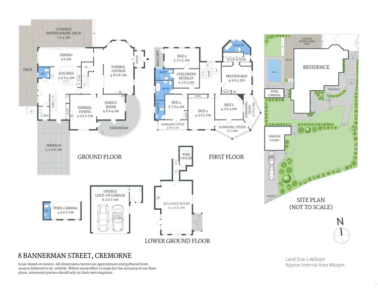 Floorplan of Homely house listing, 8 Bannerman Street, Cremorne NSW 2090