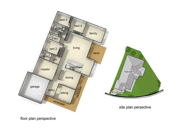 Floorplan of Homely house listing, 1 Tree View Lane, Narre Warren North VIC 3804