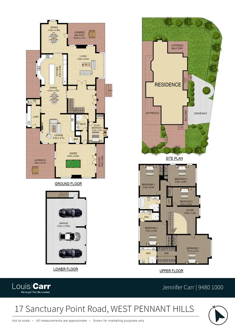 Floorplan of Homely house listing, 17 Sanctuary Point Road, West Pennant Hills NSW 2125