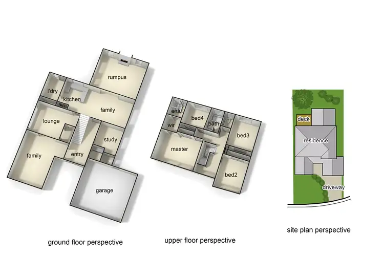 Floorplan of Homely house listing, 16 Hensley Court, Endeavour Hills VIC 3802