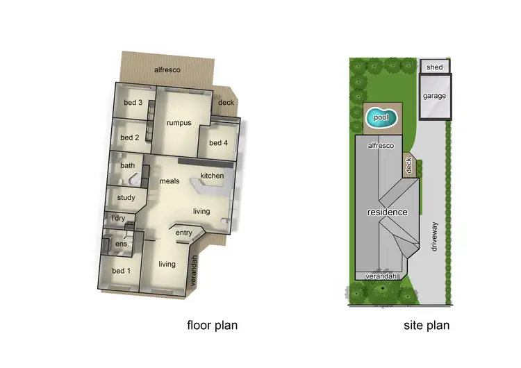 Floorplan of Homely house listing, 21 Ellwood Drive, Pearcedale VIC 3912