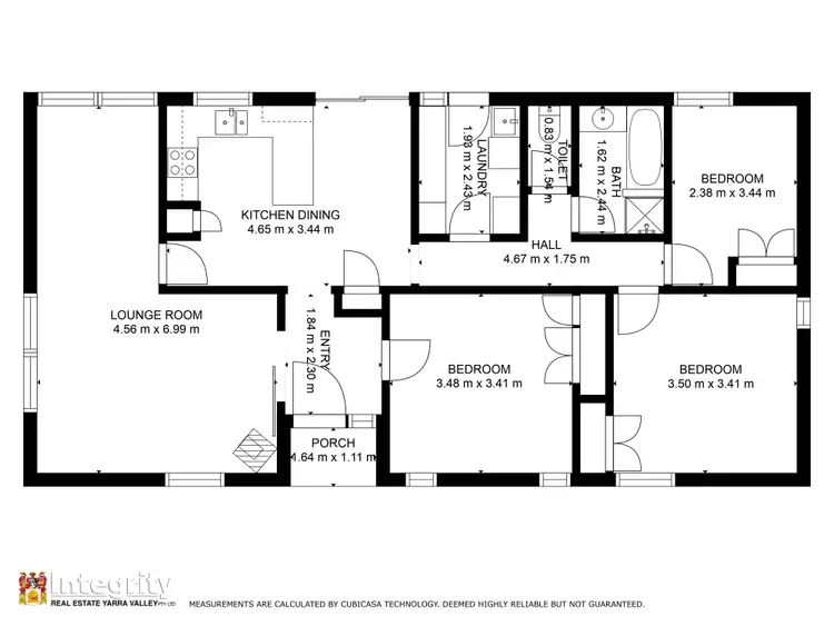 Floorplan of Homely house listing, 107 Switchback Road, Chirnside Park VIC 3116
