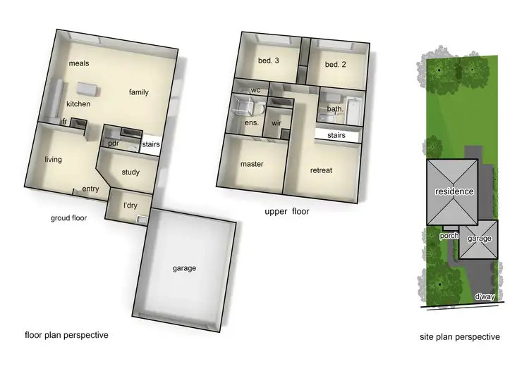 Floorplan of Homely house listing, 6 Normanton Place, Berwick VIC 3806