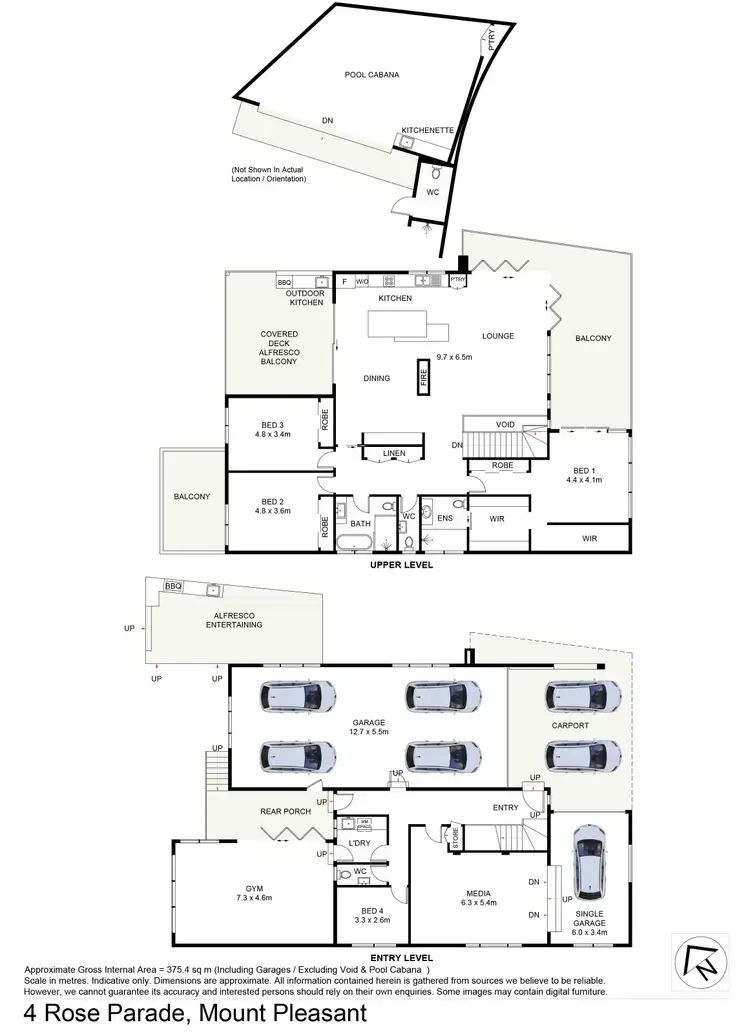 Floorplan of Homely house listing, 4 Rose Parade, Mount Pleasant NSW 2519