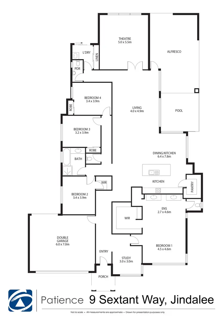 Floorplan of Homely house listing, 9 Sextant Way, Jindalee WA 6036