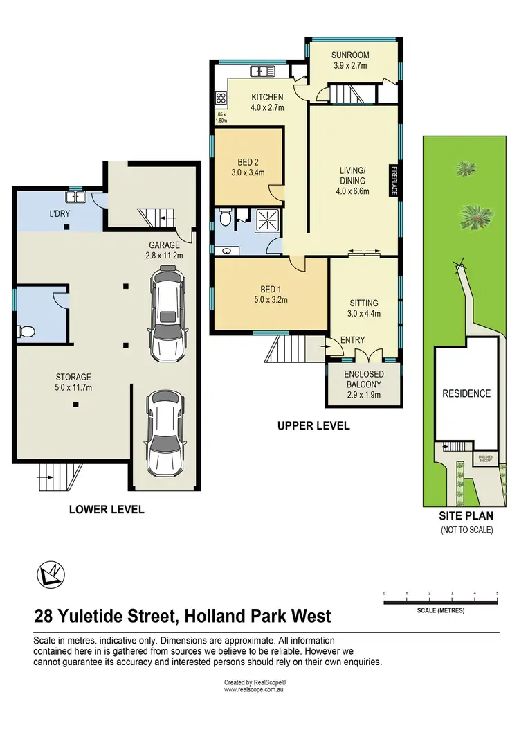 Floorplan of Homely house listing, 28 Yuletide Street, Holland Park West QLD 4121