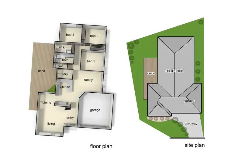 Floorplan of Homely house listing, 1 Balmaceda Court, Berwick VIC 3806