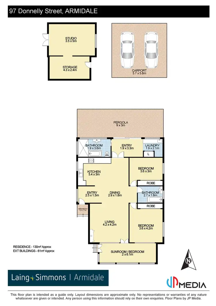 Floorplan of Homely house listing, 97 Donnelly Street, Armidale NSW 2350