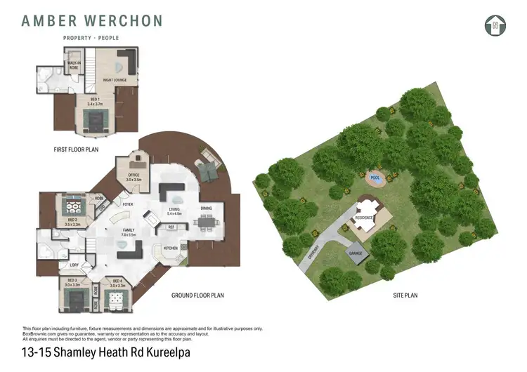 Floorplan of Homely house listing, 13-15 Shamley Heath Road, Kureelpa QLD 4560