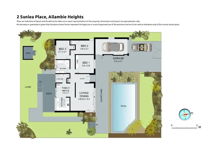 Floorplan of Homely house listing, 2 Sunlea Place, Allambie Heights NSW 2100