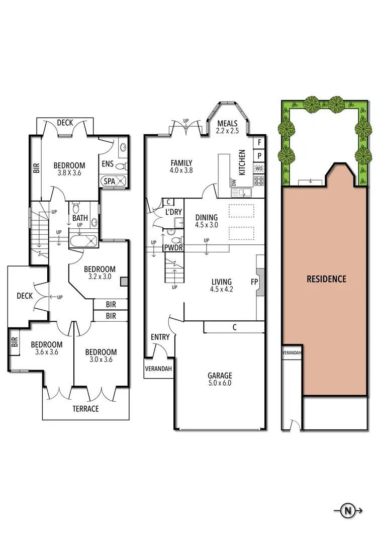 Floorplan of Homely house listing, 107 Canterbury Road, Toorak VIC 3142