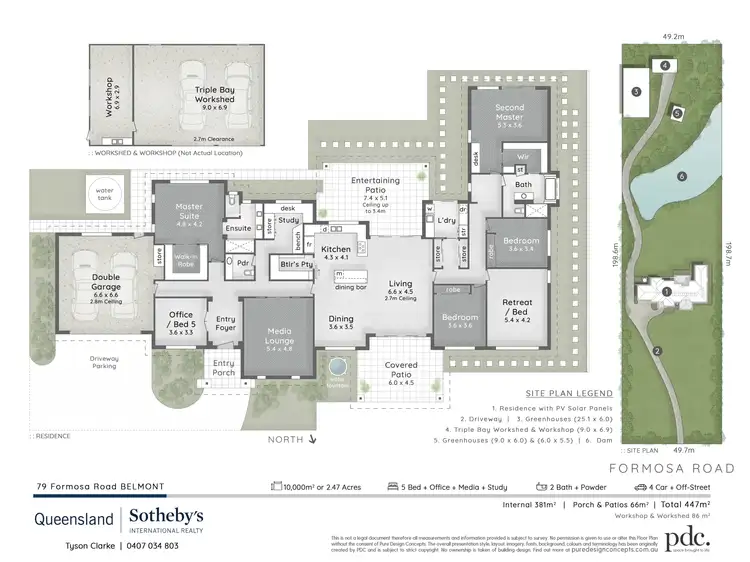 Floorplan of Homely house listing, 79 Formosa Road, Belmont QLD 4153