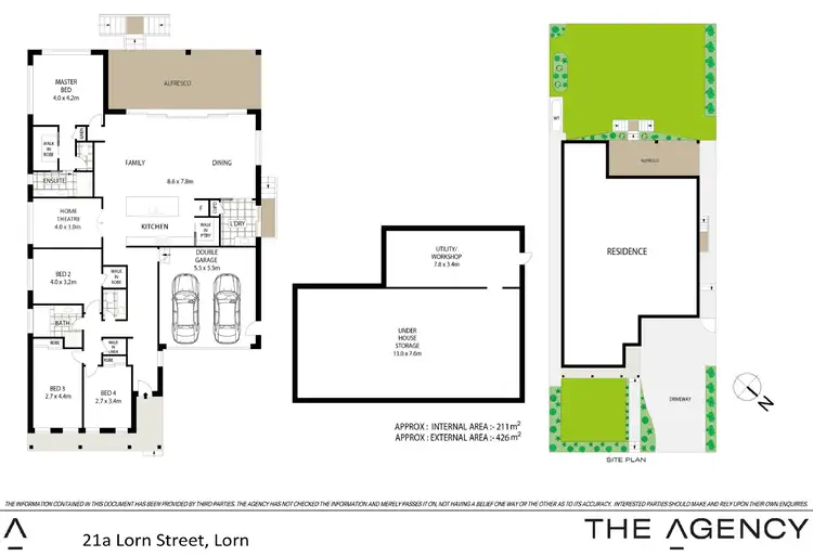 Floorplan of Homely house listing, 21A Lorn Street, Lorn NSW 2320