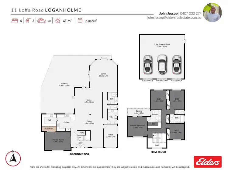 Floorplan of Homely house listing, 11 Loffs Road, Loganholme QLD 4129