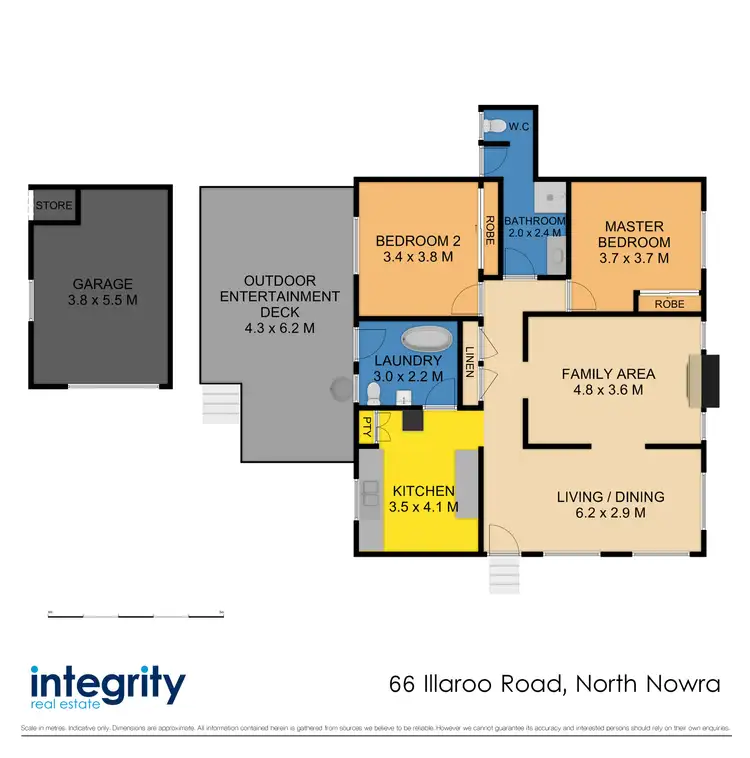 Floorplan of Homely house listing, 66 Illaroo Road, North Nowra NSW 2541