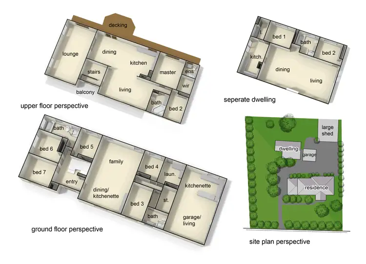 Floorplan of Homely rural property listing, 1360 Dandenong Hastings Road, Cranbourne South VIC 3977
