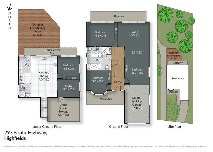 Floorplan of Homely house listing, 297 Pacific Highway, Highfields NSW 2289