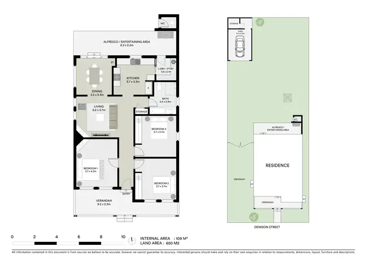 Floorplan of Homely house listing, 105 Denison Street, Mudgee NSW 2850