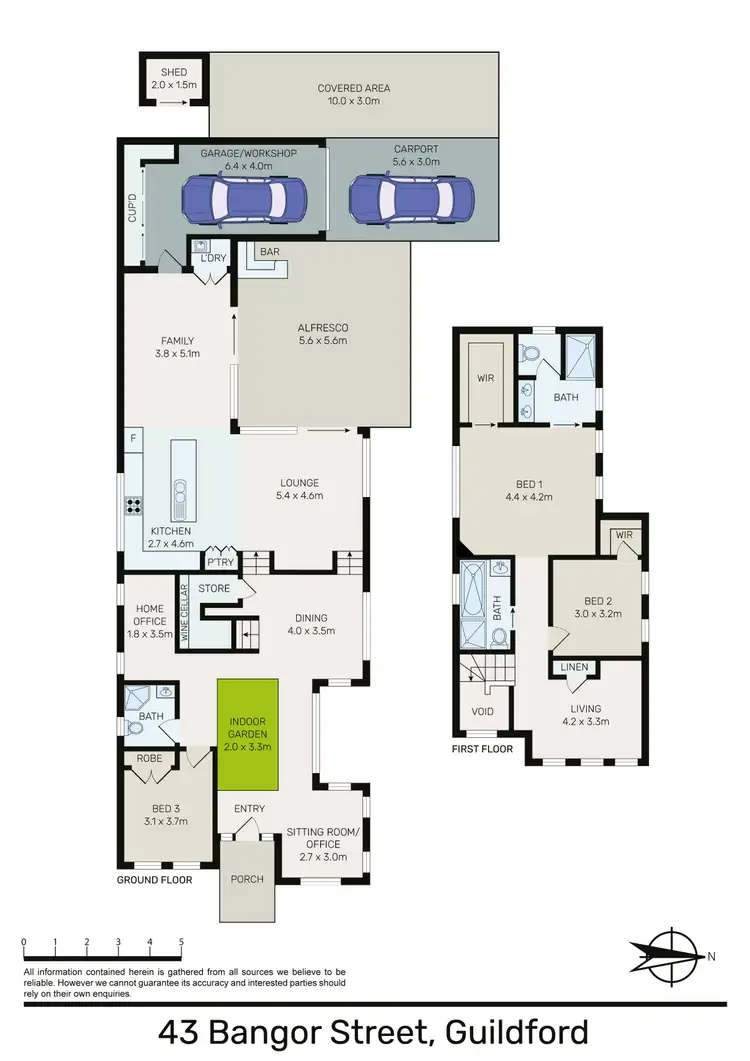Floorplan of Homely house listing, 43 Bangor Street, Guildford NSW 2161