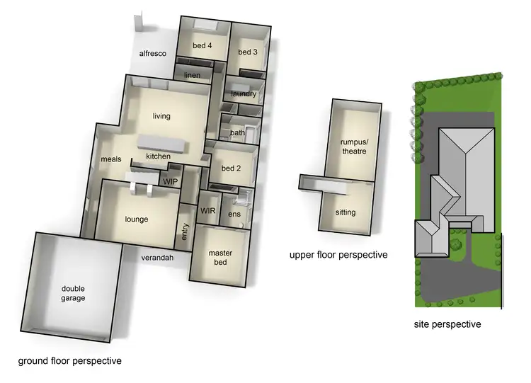 Floorplan of Homely house listing, 5 Tea Tree Court, Lyndhurst VIC 3975