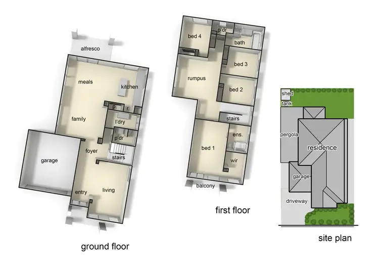 Floorplan of Homely house listing, 76 Mountainview Boulevard, Cranbourne North VIC 3977