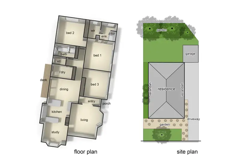 Floorplan of Homely house listing, 1 St Boswells Avenue, Berwick VIC 3806