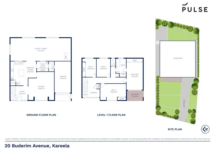 Floorplan of Homely house listing, 20 Buderim Avenue, Kareela NSW 2232
