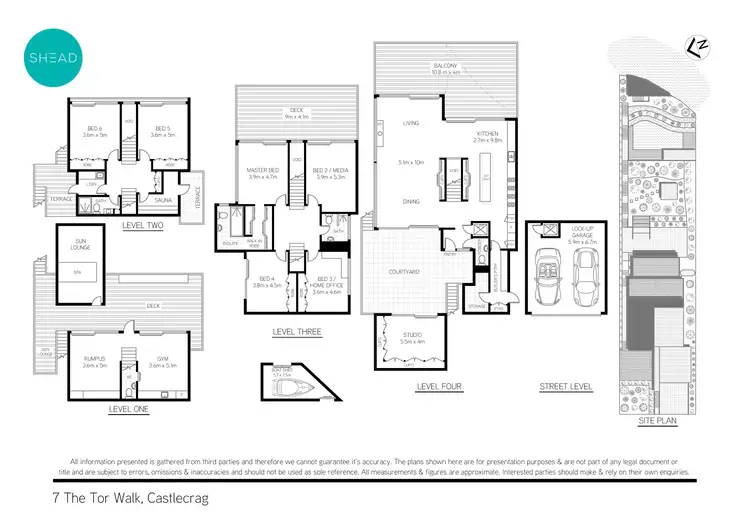 Floorplan of Homely house listing, 7 The Tor Walk, Castlecrag NSW 2068