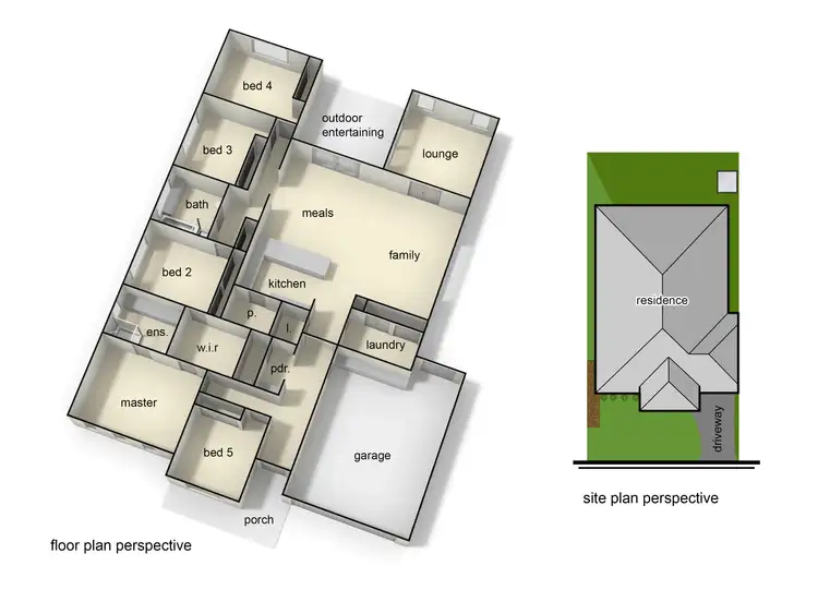 Floorplan of Homely house listing, 45 Warrego Circuit, Sandhurst VIC 3977