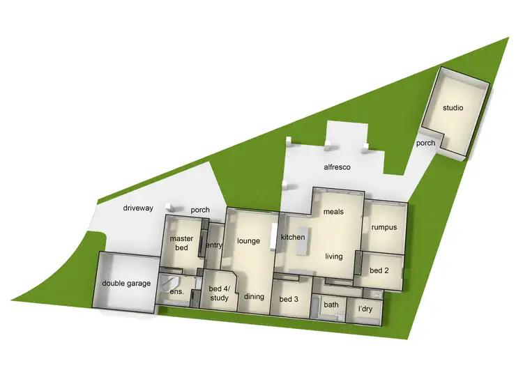 Floorplan of Homely house listing, 6 Jancol Court, Berwick VIC 3806