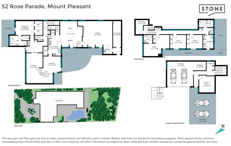Floorplan of Homely house listing, 52 Rose Parade, Mount Pleasant NSW 2519